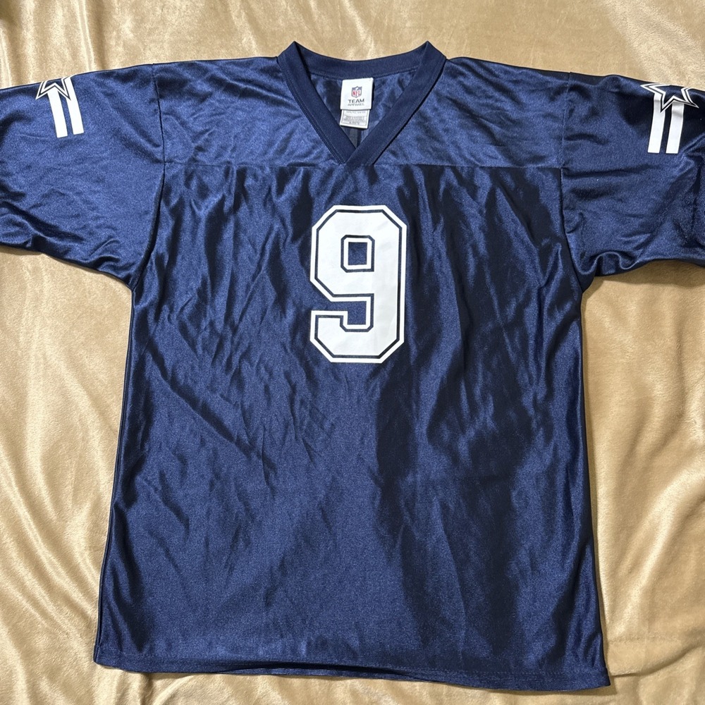 Tony Romo Dallas Cowboys #9 NFL‎ Team Apparel Blue Football Jersey